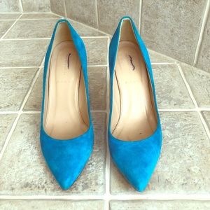 J.Crew suede pumps